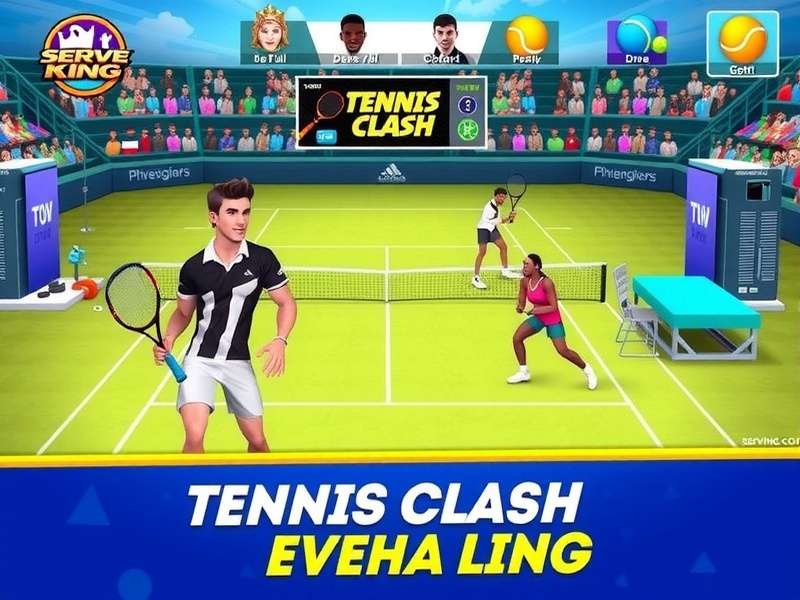 Get Tennis Clash Serve King on your device Download Tennis Clash Serve King